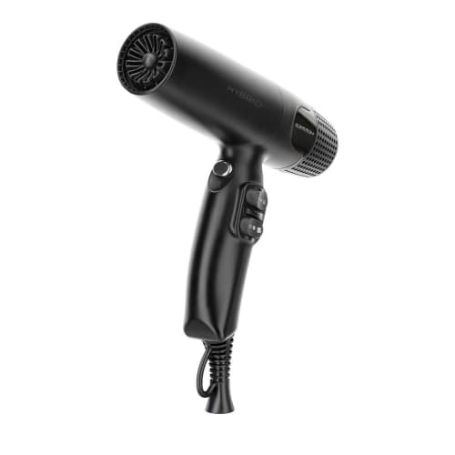 Gamma+ Hybrid Hair Dryer, 1600W, Black